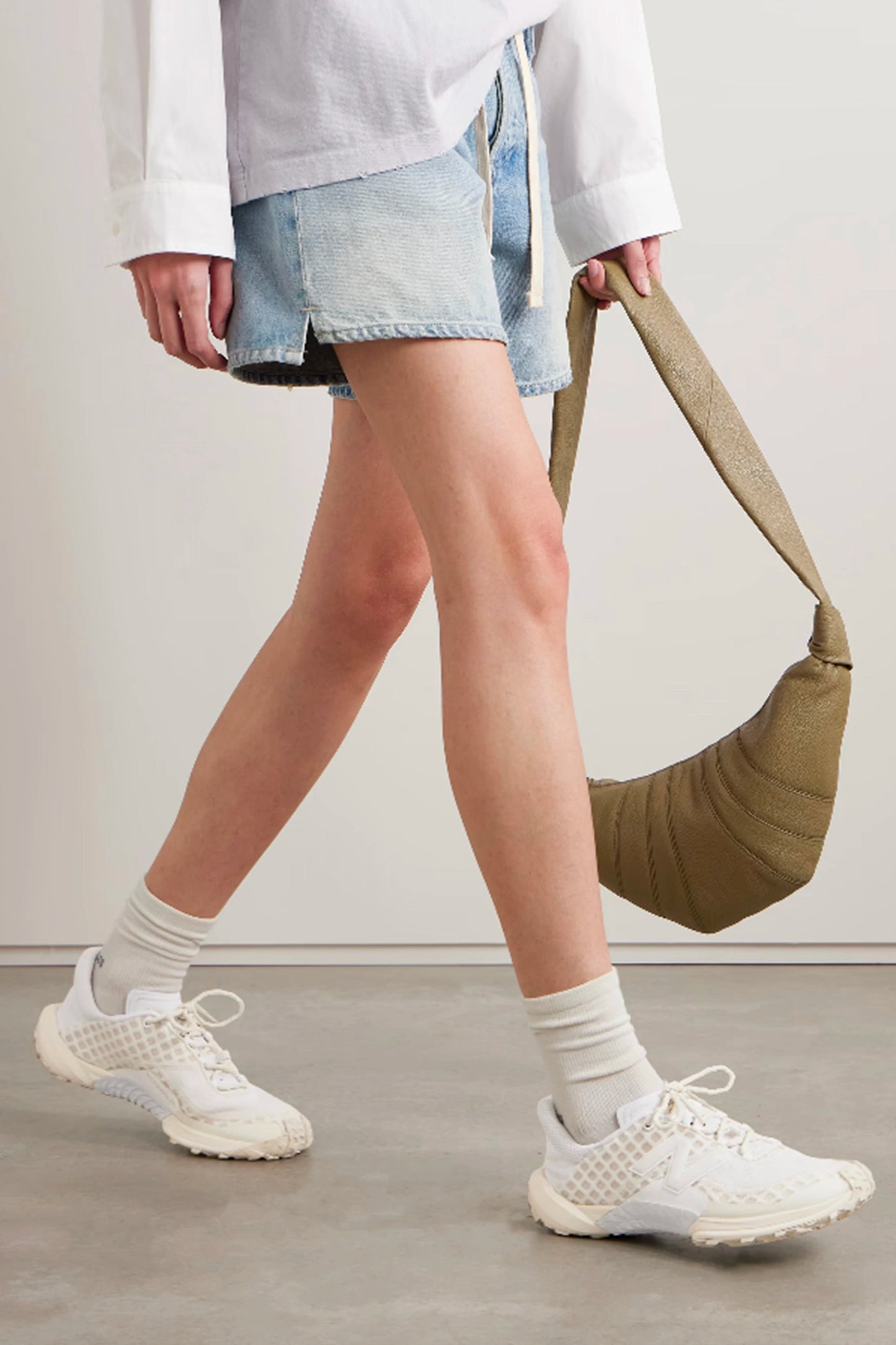 Minimus Rubber-trimmed Mesh Sneakers