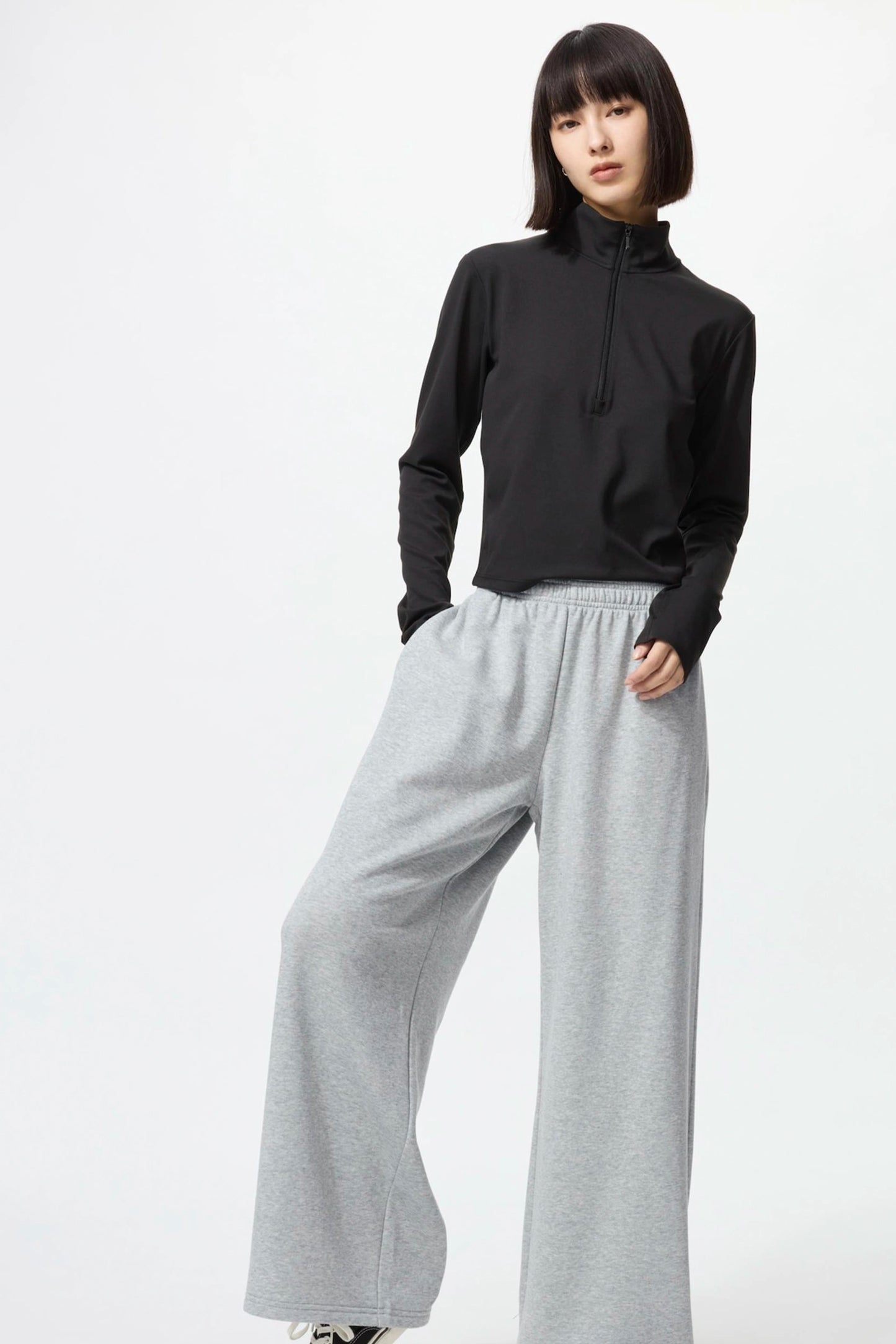 Sweat Wide Trousers