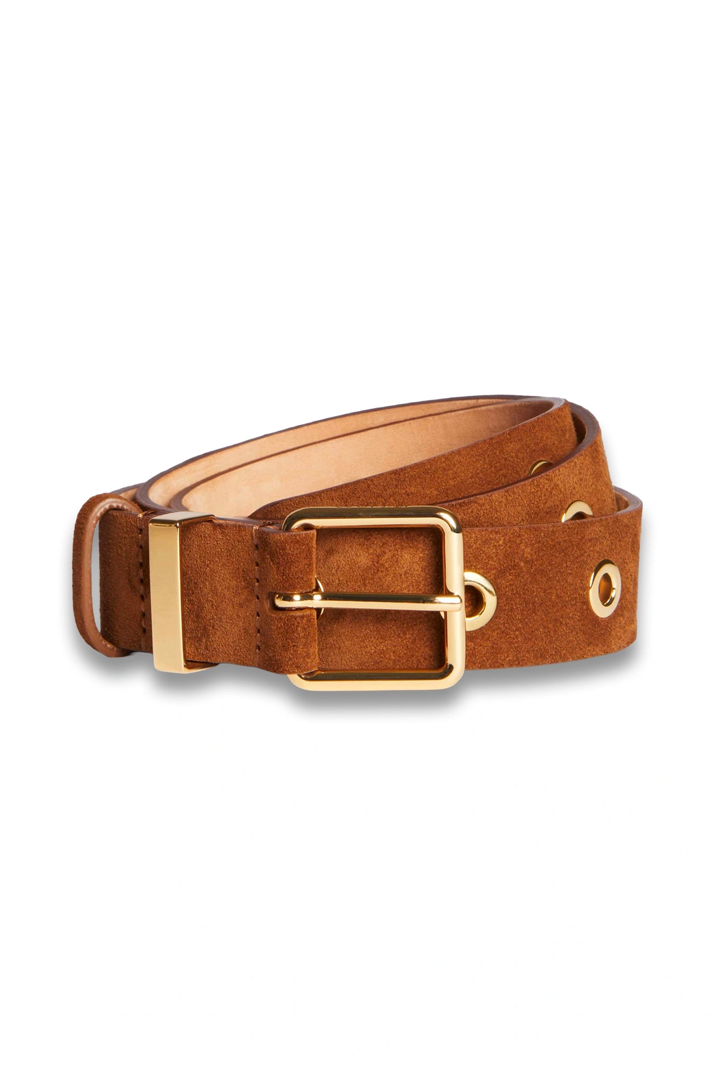 Metal Eyelet Hips-To-Waist Belt