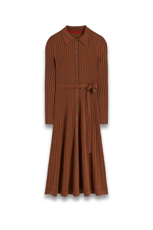 Rachel Knitted Shirt Dress