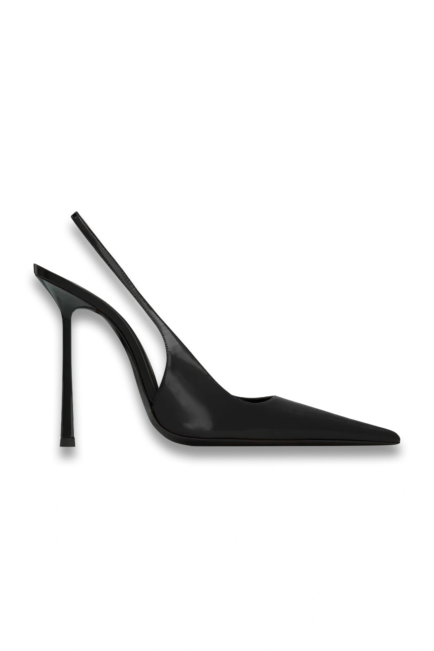 Vendome Slingback Pumps in Glazed Leather