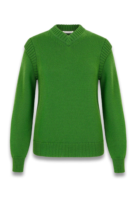 Kit Knit in Forest Green Merino Wool