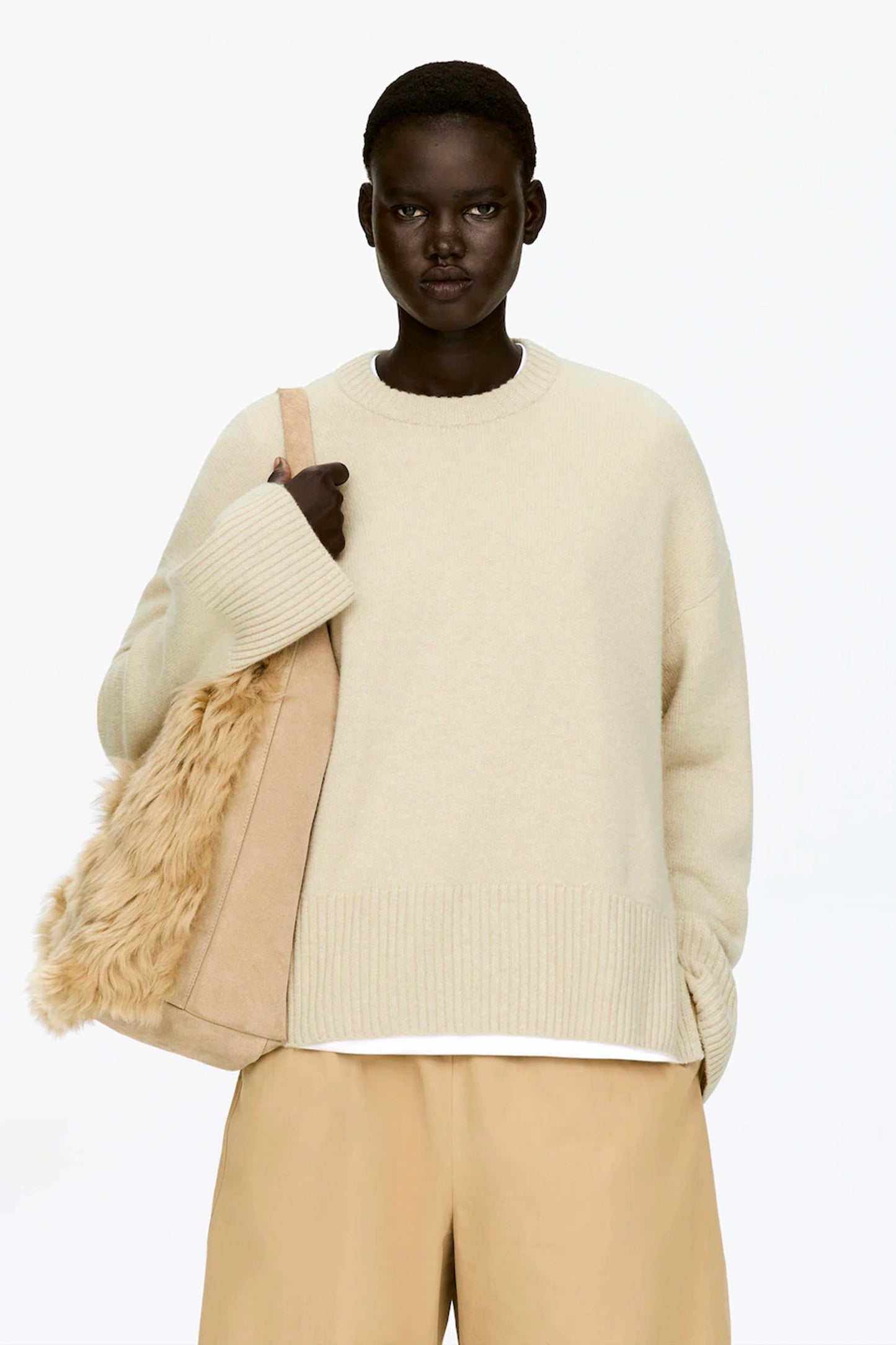 Relaxed Cashmere-wool Jumper