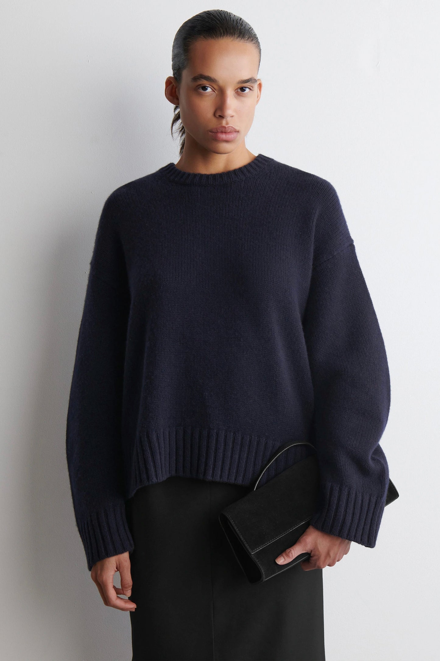 Chunky Cashmere Crew-neck Jumper