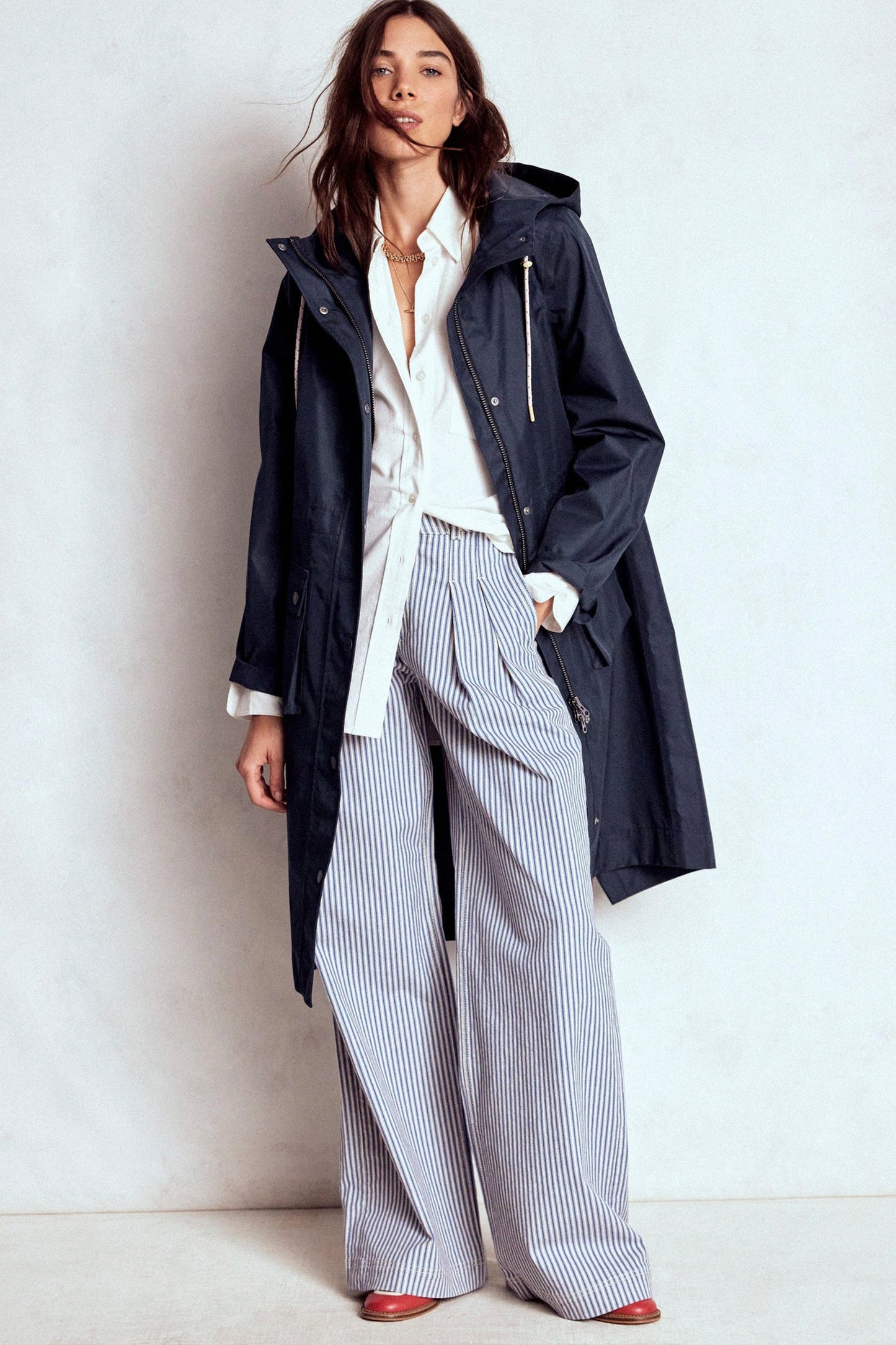 Longline Rain Mac