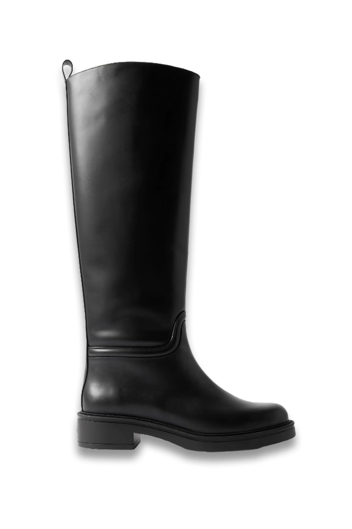 Celia Riding Leather Knee Boots