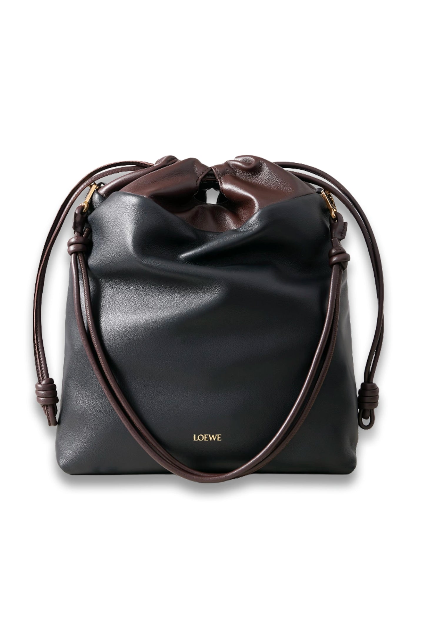 Flamenco Two-tone Leather Tote