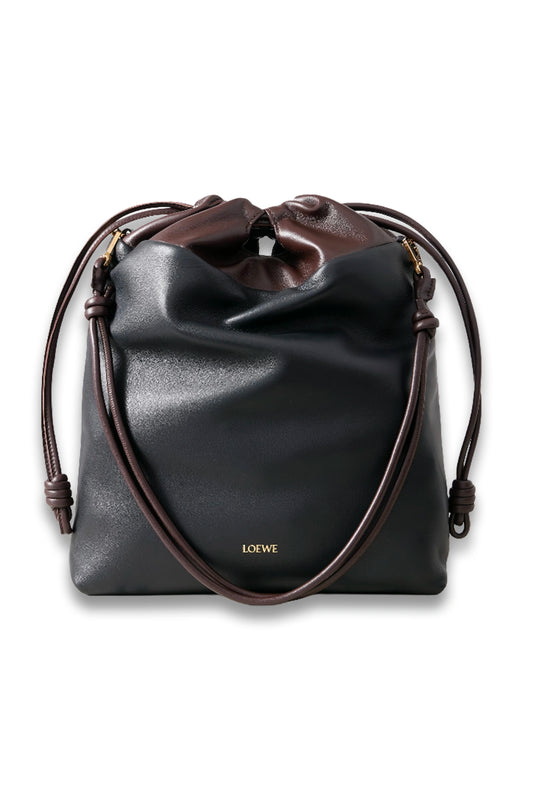 Flamenco Two-tone Leather Tote