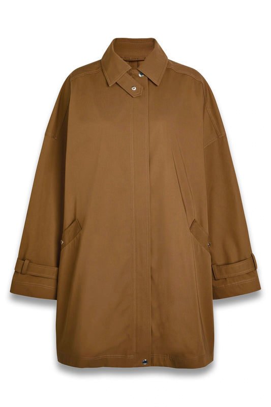 Cotton Trench Jacket