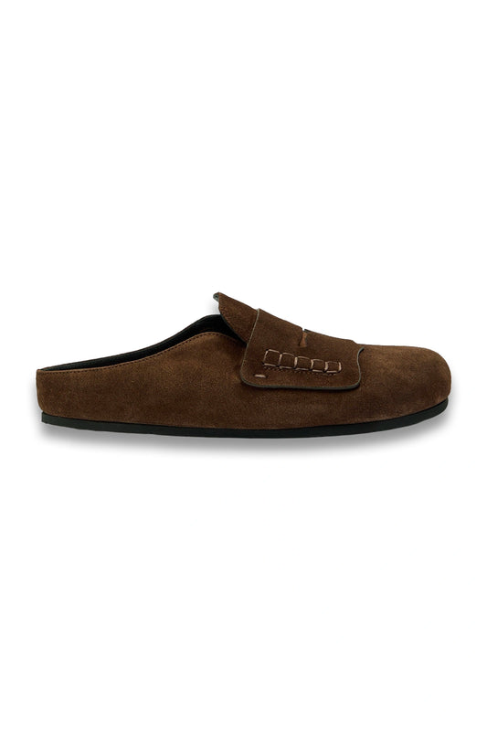 Les Mules Mocassin Suede Mules