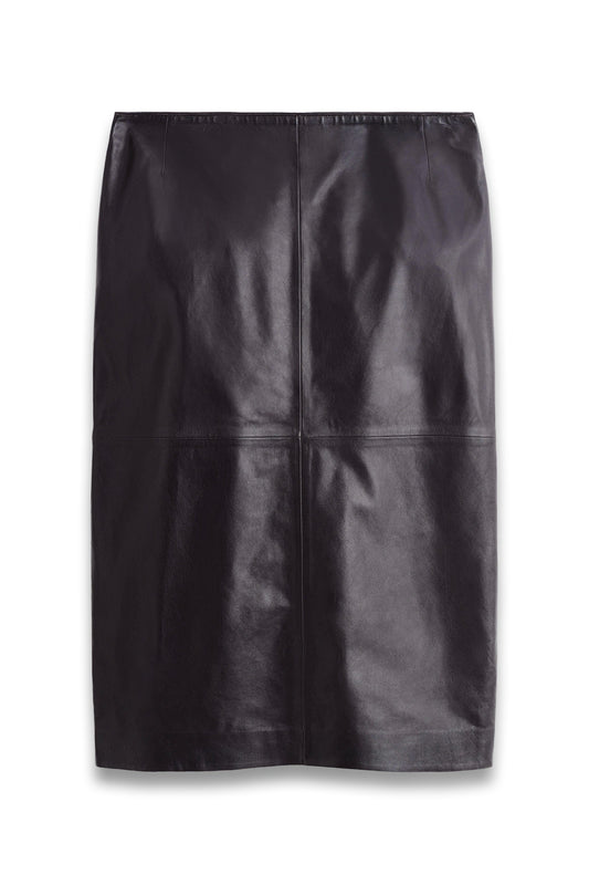 Leather Pencil Skirt