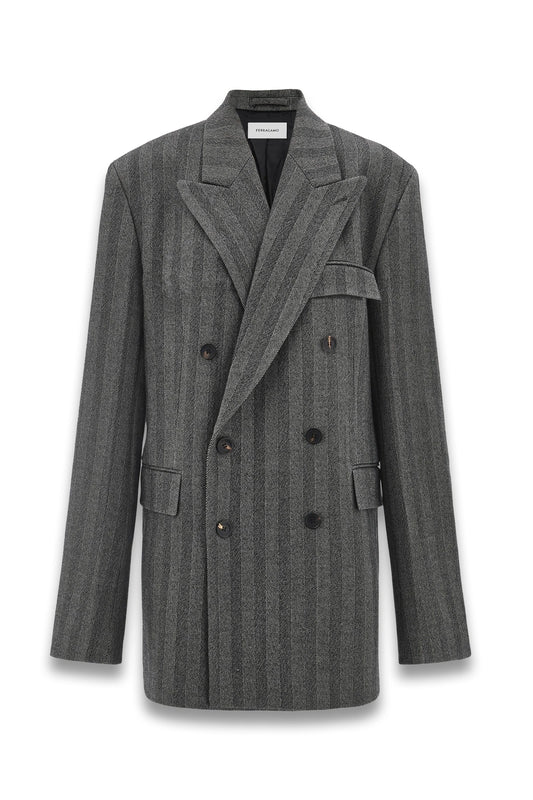 Oversize Double Breasted Blazer