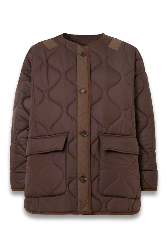 Teddy Quilted Shell Jacket