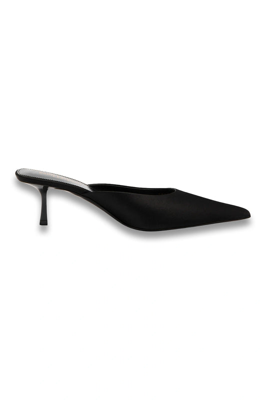 Barbara 55 Satin Mules