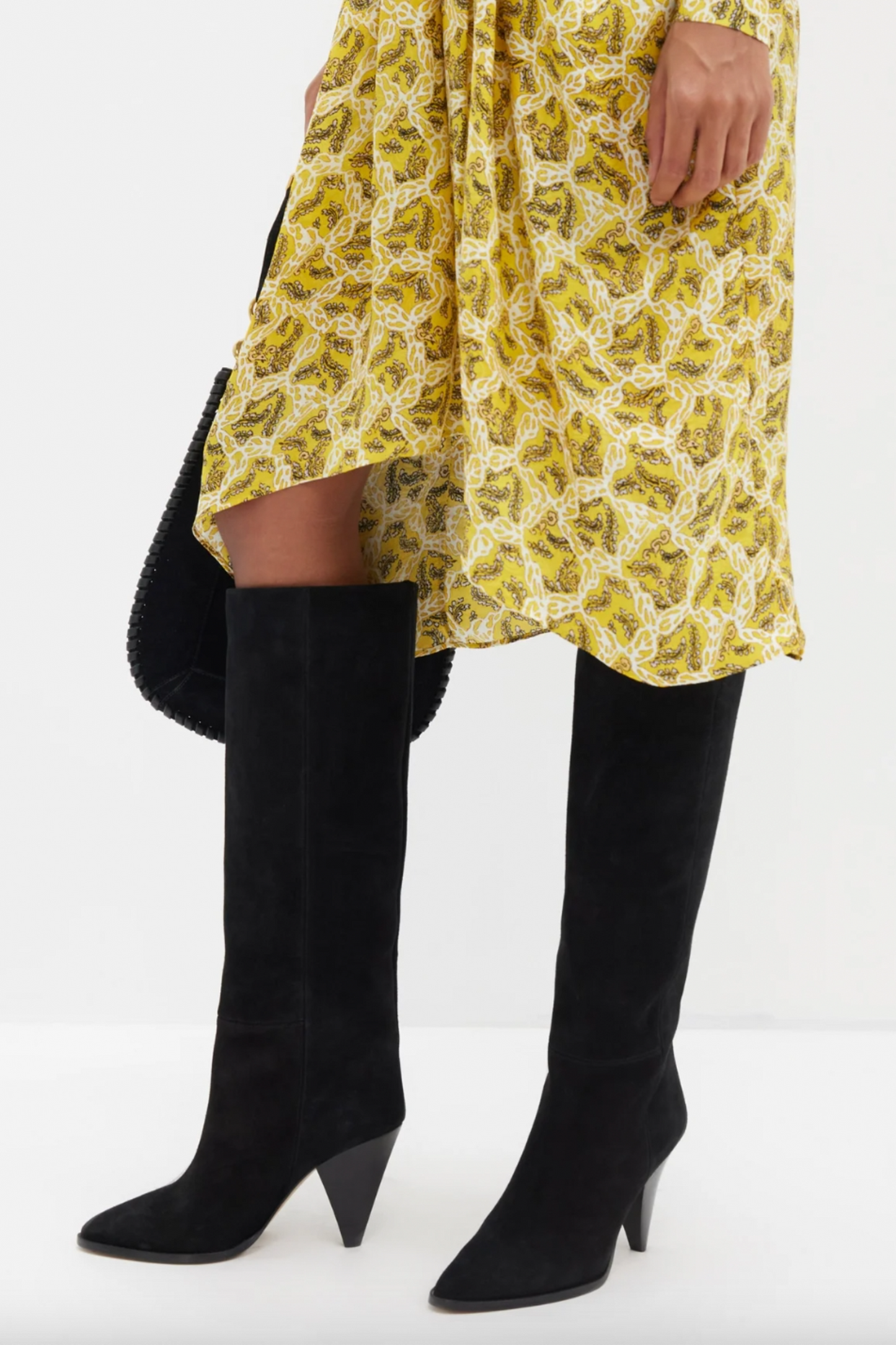 Ririo Suede Knee-high Boots