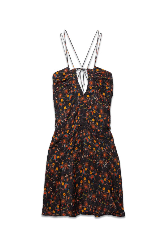 Presly Floral Jacquard Mini Dress