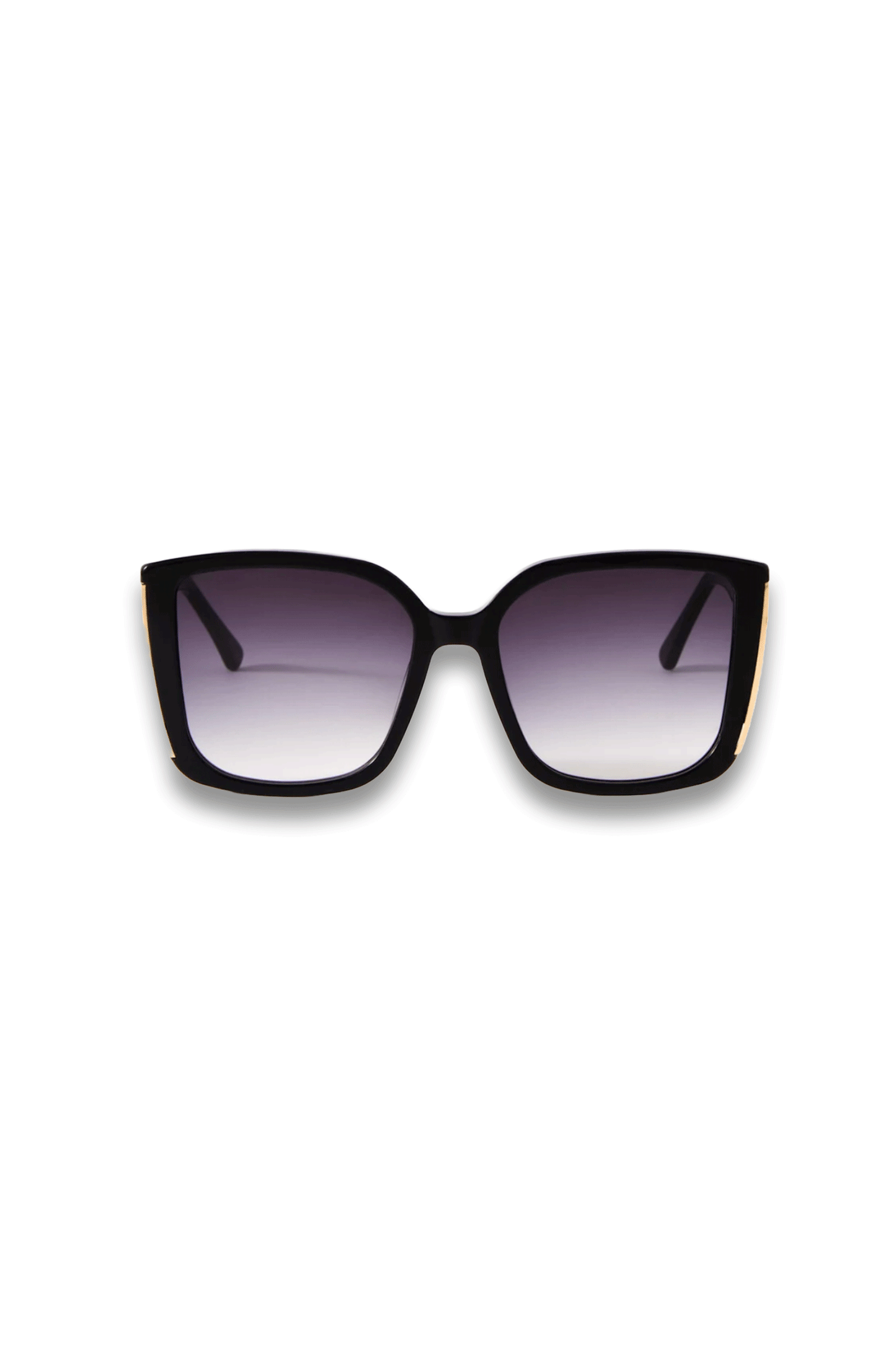 Black Oversized Cat Eye Sunglasses