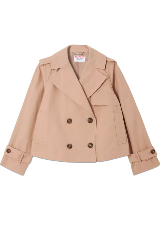 ANYDAY Cropped Trench Coat