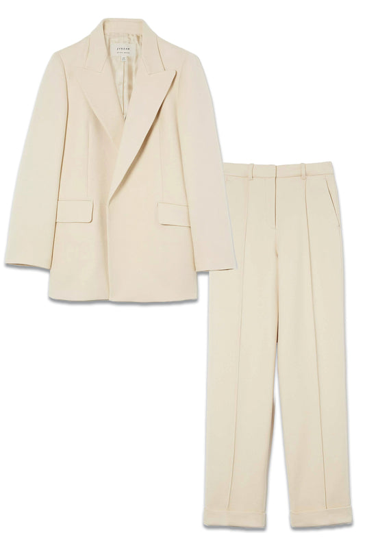 Jigsaw Cotton Twill Co-ord, Cream