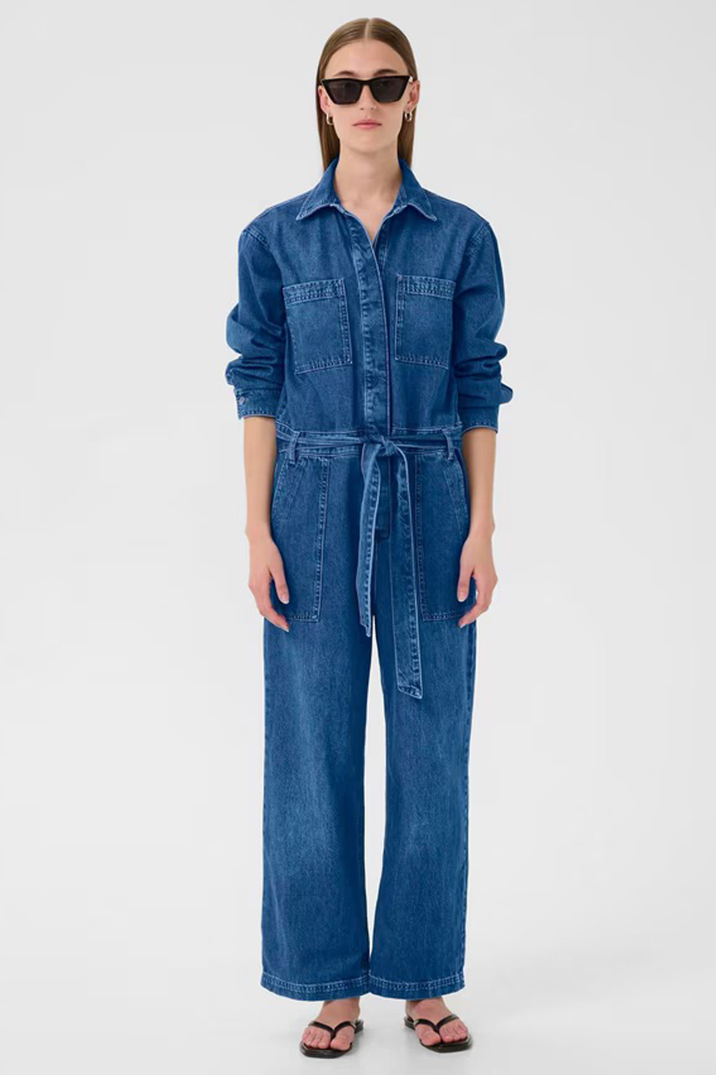 Naava Denim Jumpsuit in Medium Vintage