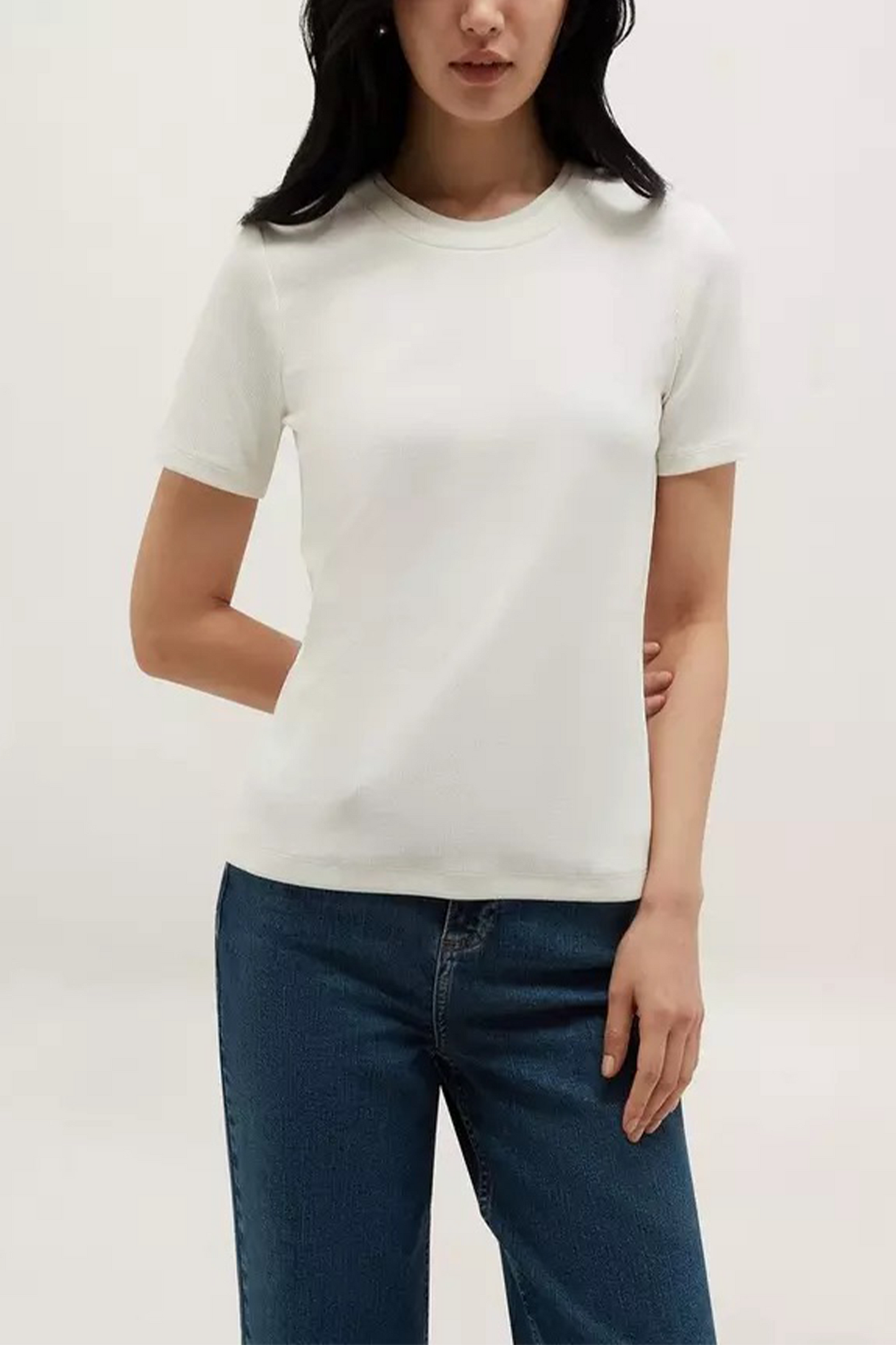 Kali Double Layer Ribbed T-Shirt