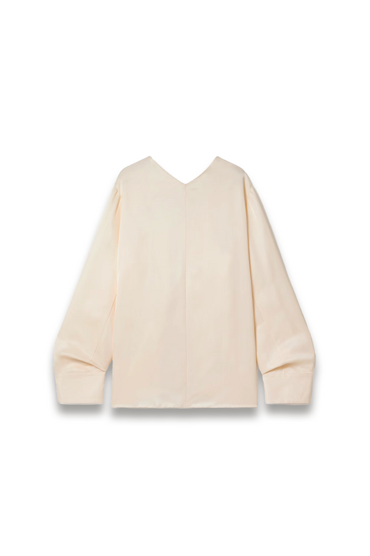 Durion Open-back Satin Top