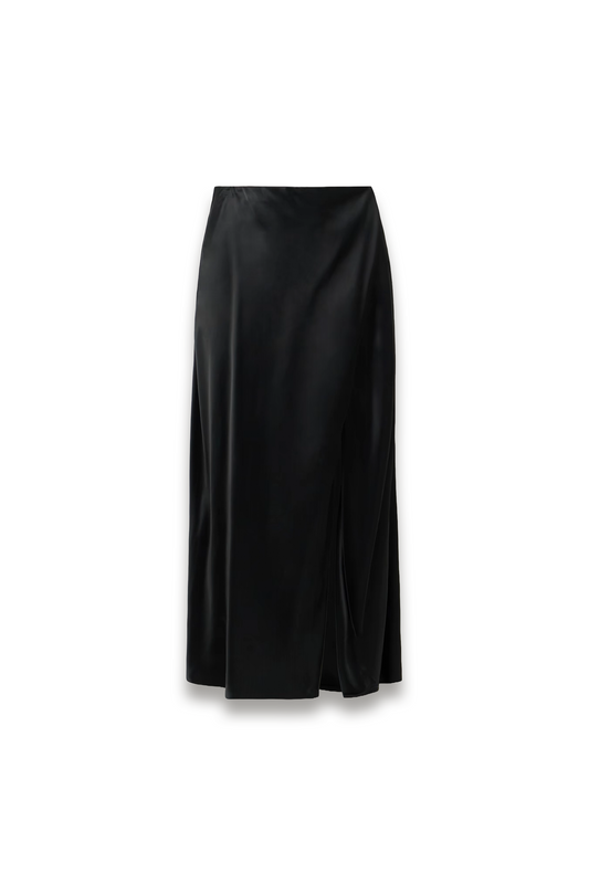 Demi Satin Midi Skirt