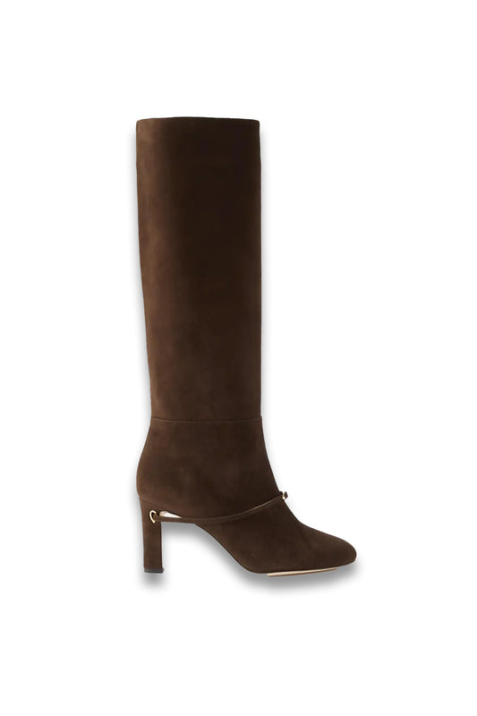 Samuele 85 Suede Knee Boots