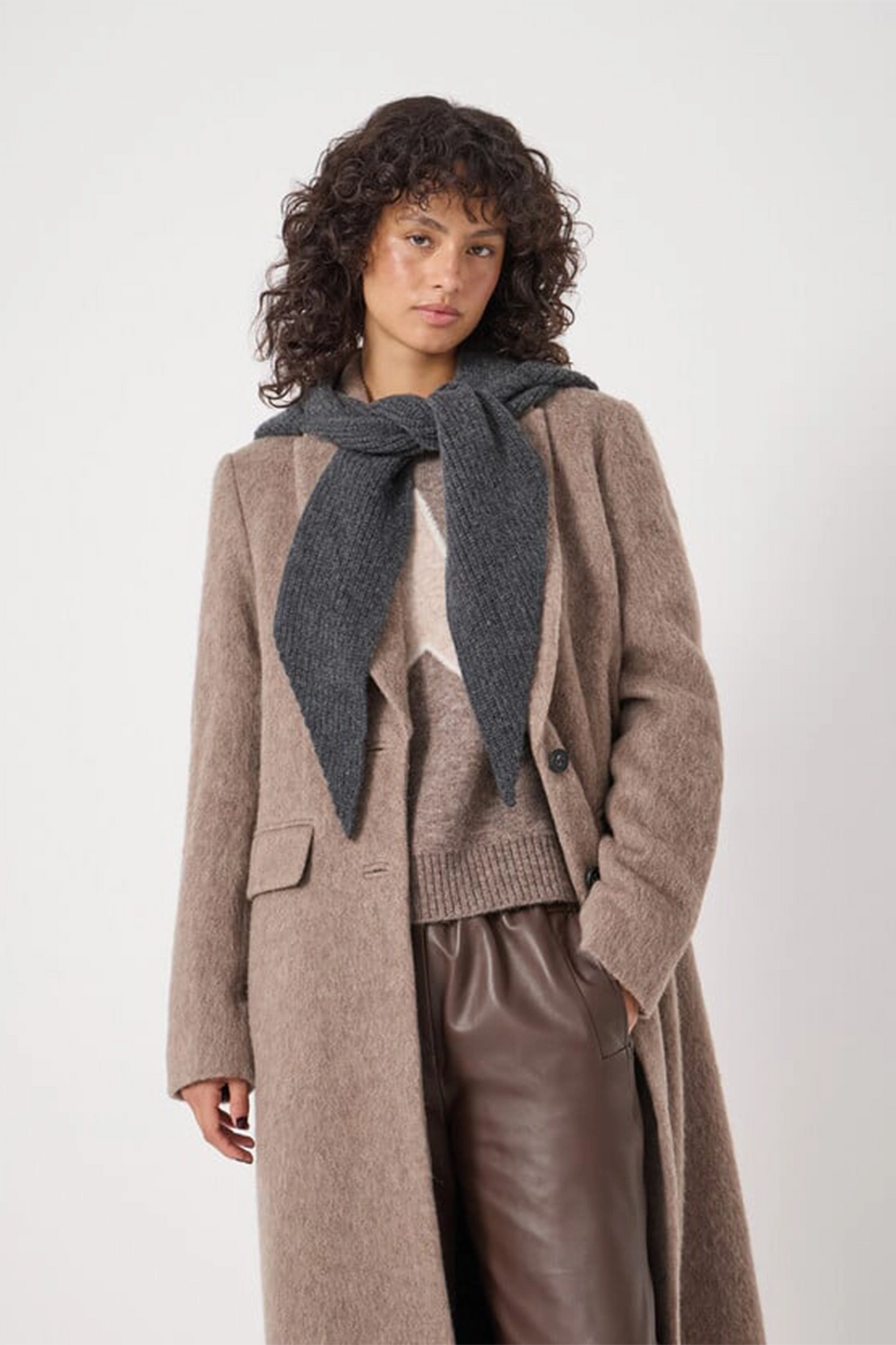 Cashmere Hooded Scarf