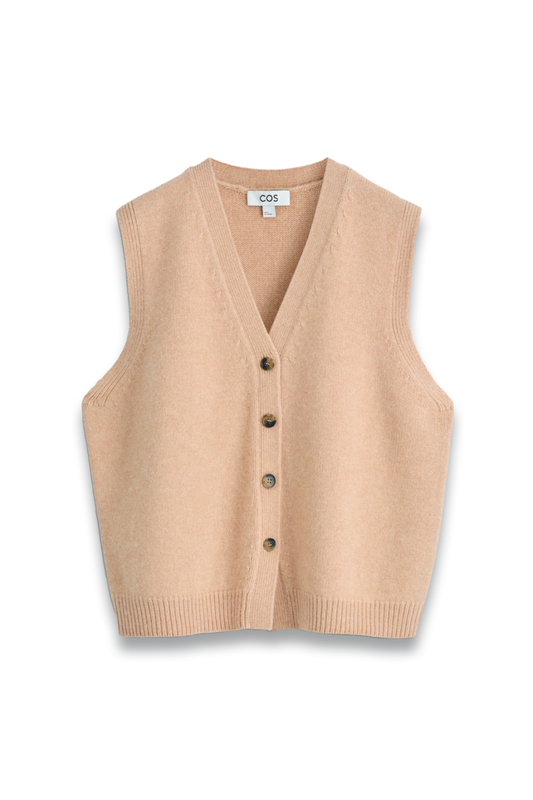 Knitted Cashmere-blend Vest