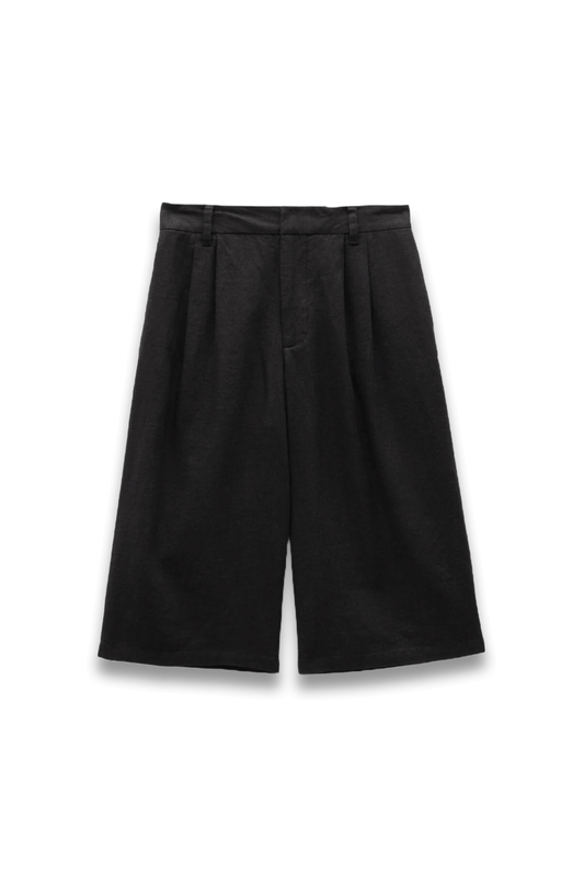 Linen Blend Lya Bermuda Shorts