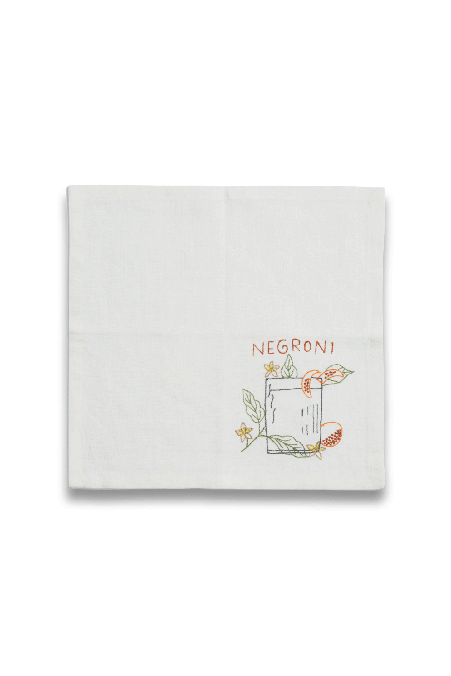 Negroni Cocktail Napkin
