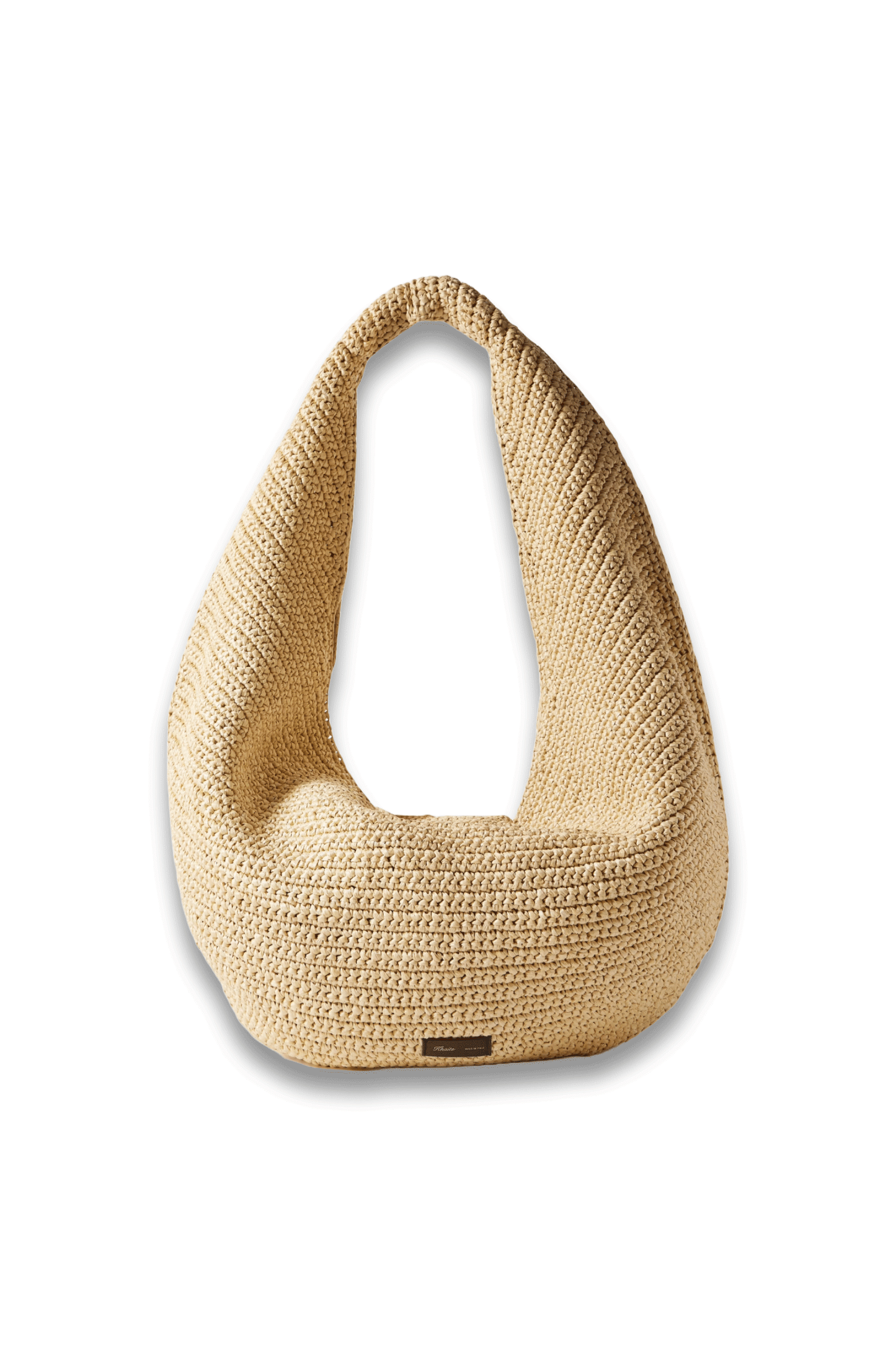 Olivia Large Raffia Shoulder Bag
