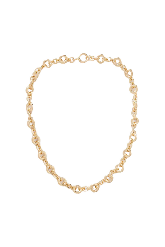 + NET SUSTAIN Isola Gold-Plated Recycled Necklace