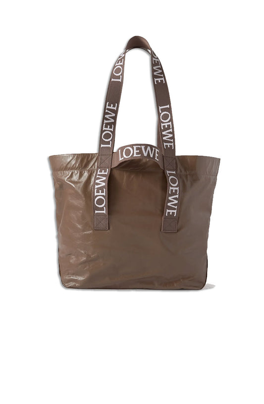 LOEWE Fold Crinkled-Leather Tote