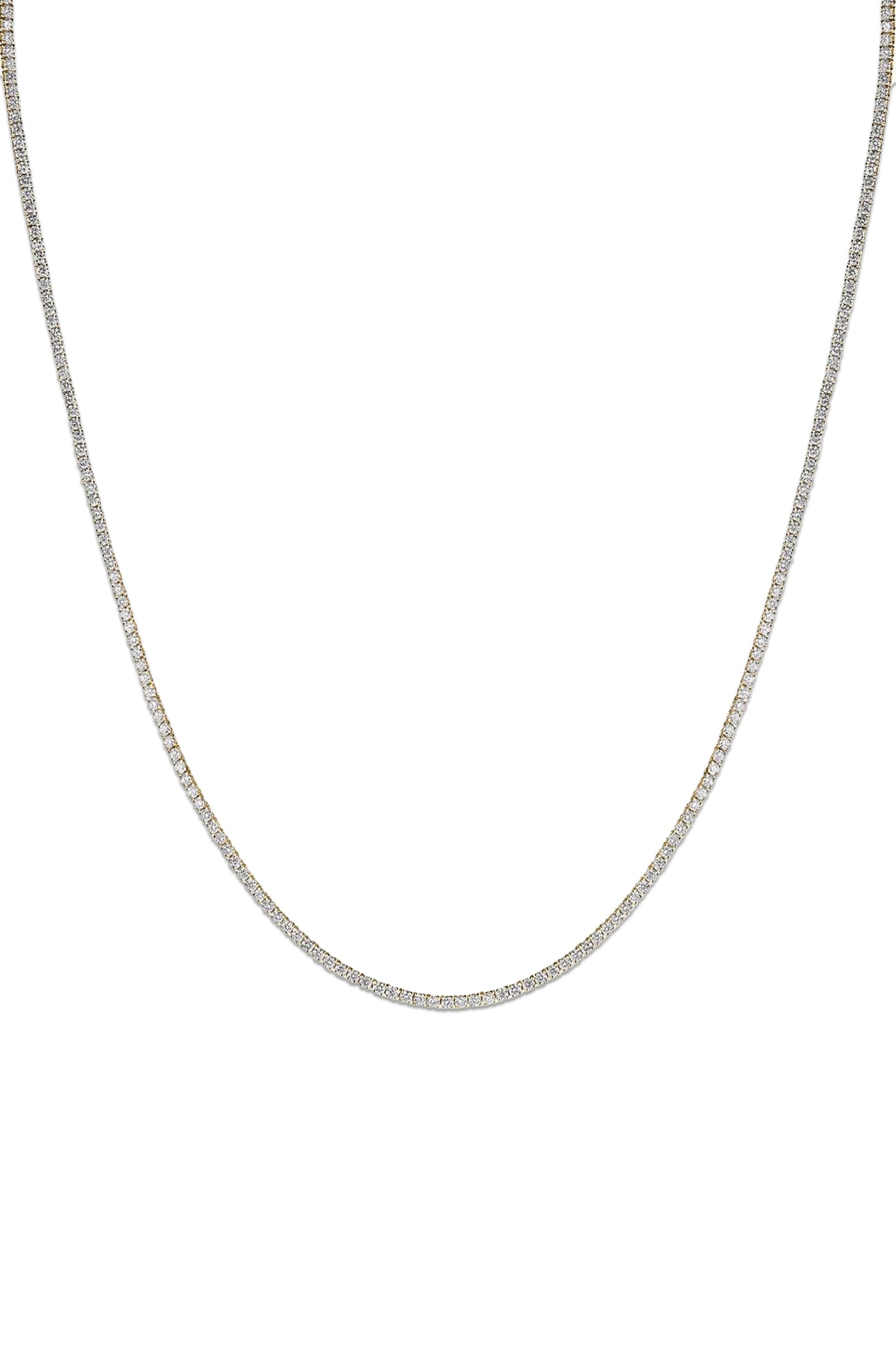 Lab Grown Diamond Tennis Necklace 1.8mm
