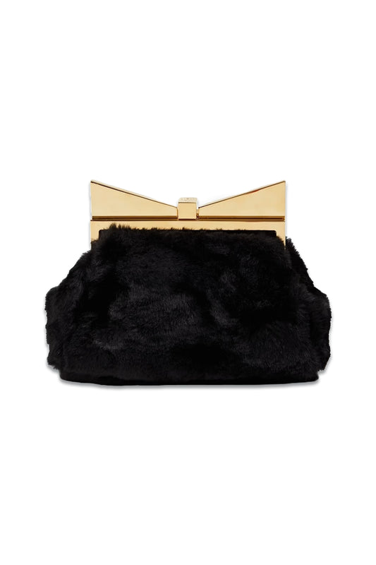 Lady Me Faux Fur Clutch