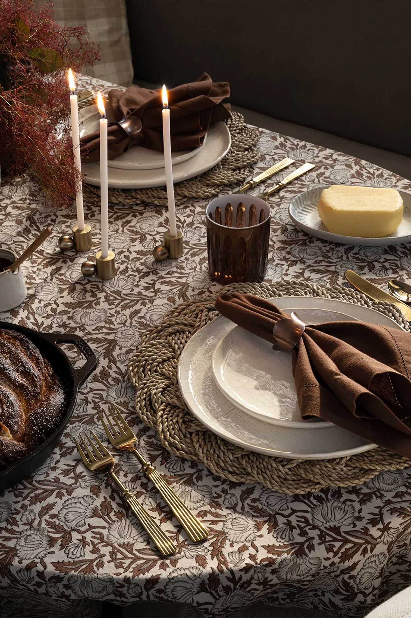 Lannister Block Print Tablecloth