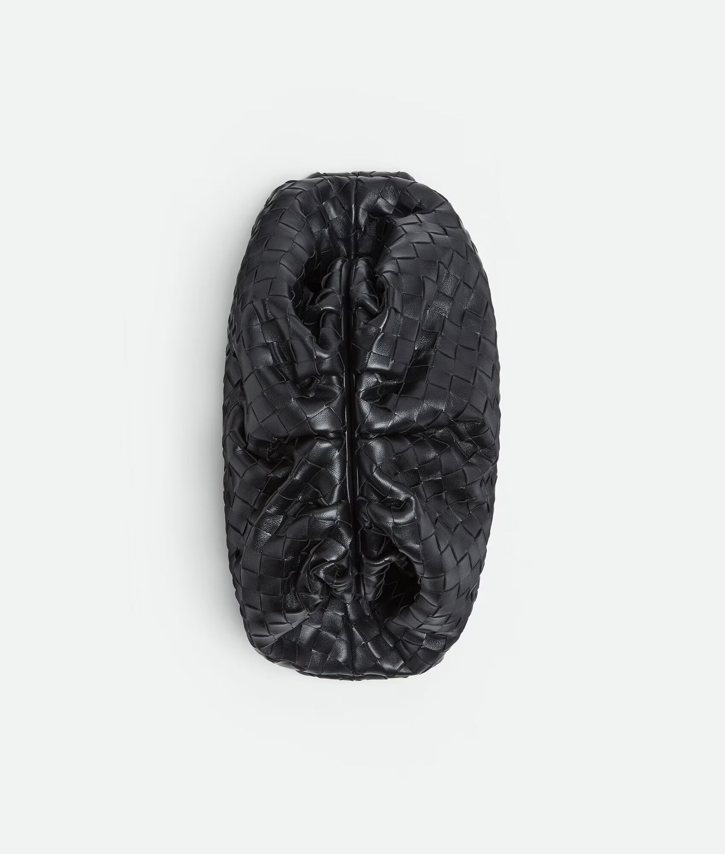 Intrecciato Leather Clutch