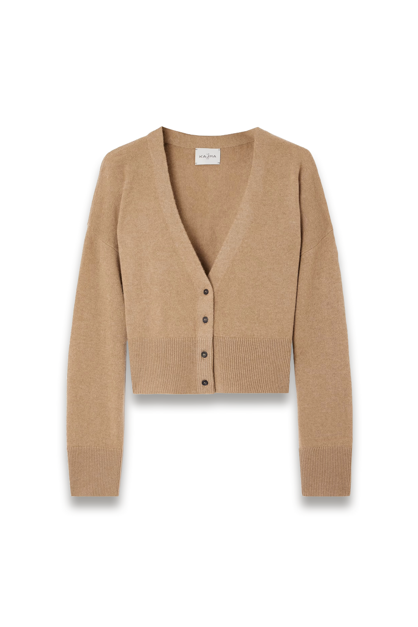 Sydney Cropped Organic Cashmere Cardigan