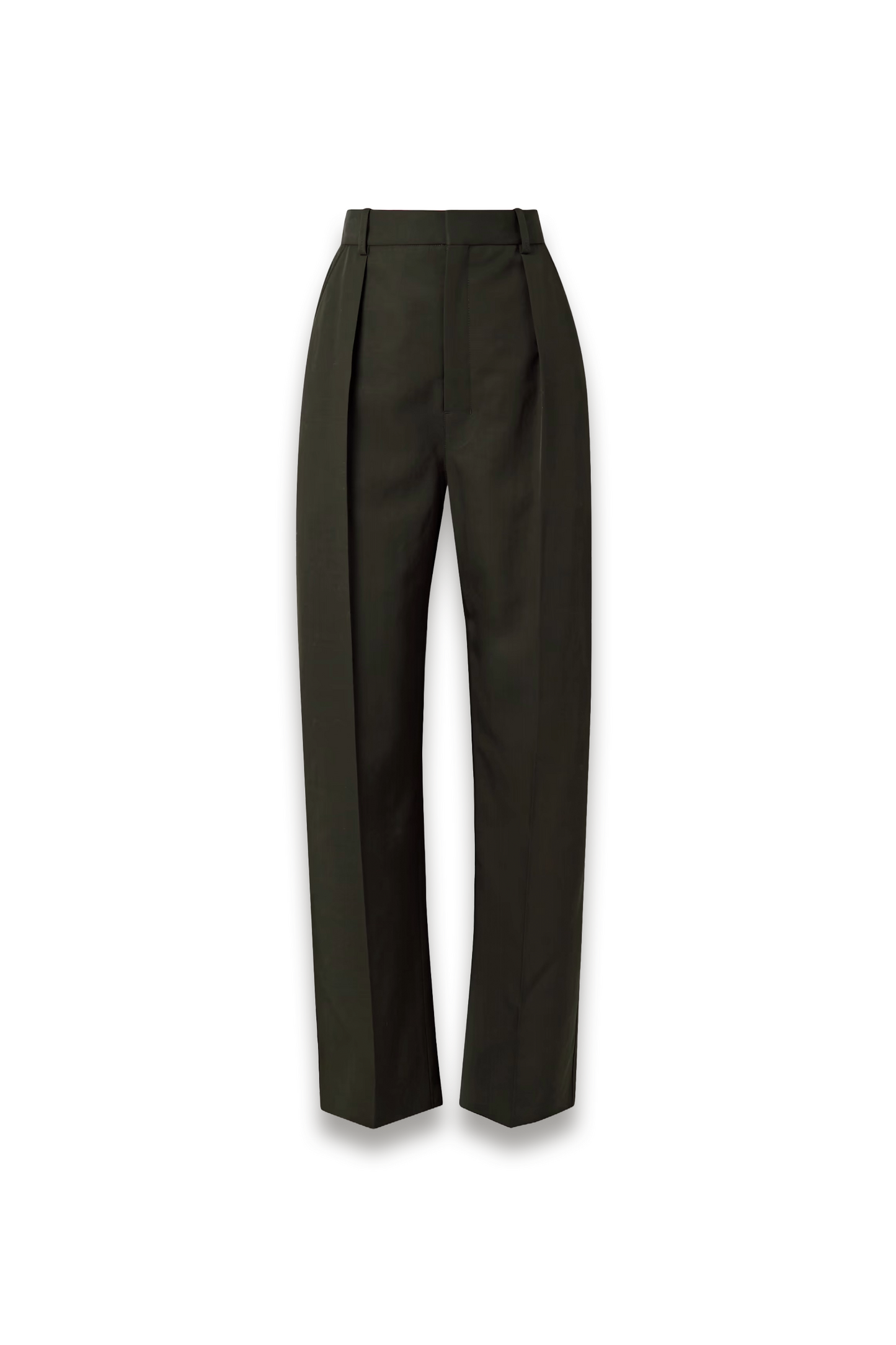 Pleated Wool-blend Twill Pants