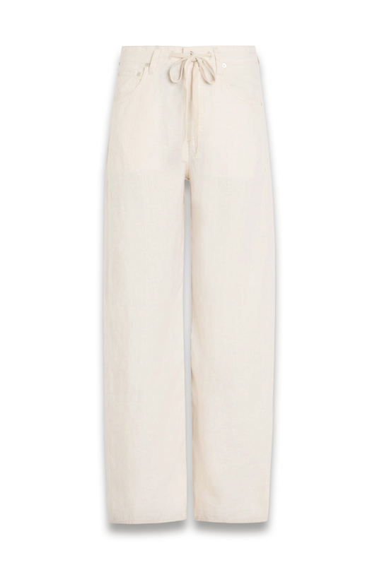 Brynn Drawstring Linen Trousers