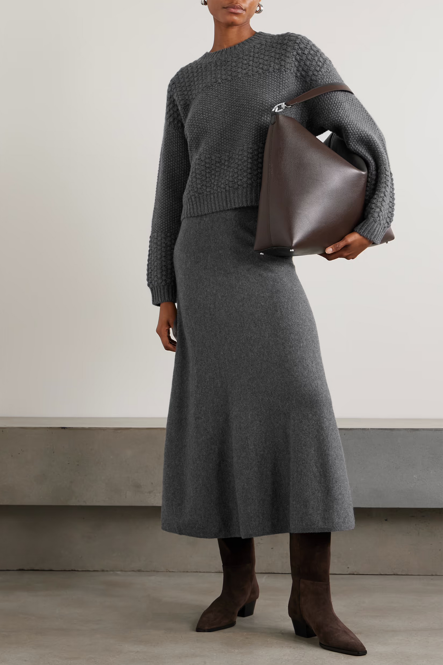 Torie Cashmere Maxi Skirt