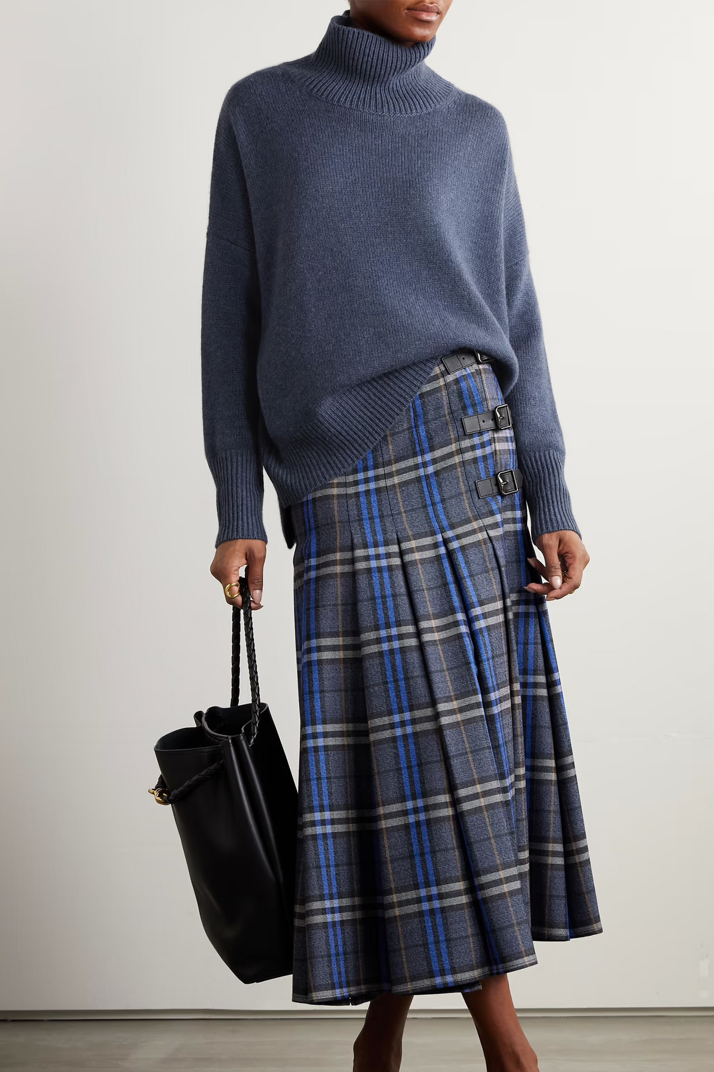 Heidi Cashmere Turtleneck Sweater