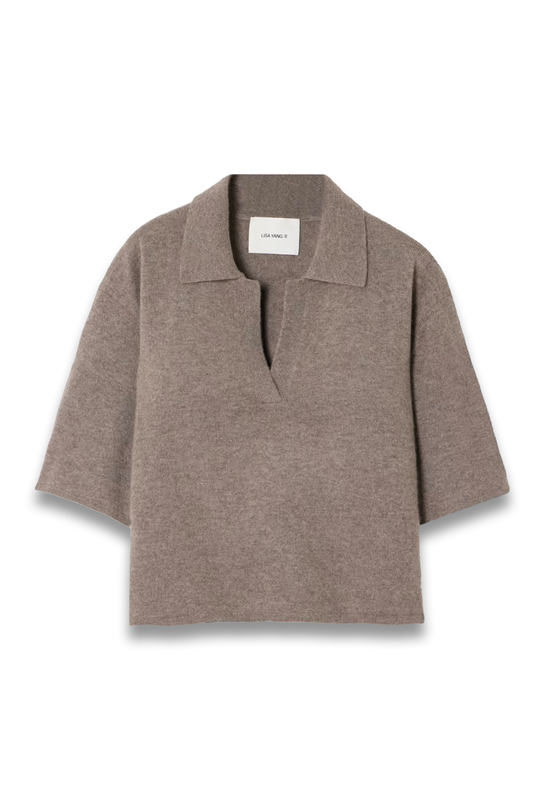 Neela cashmere polo shirt