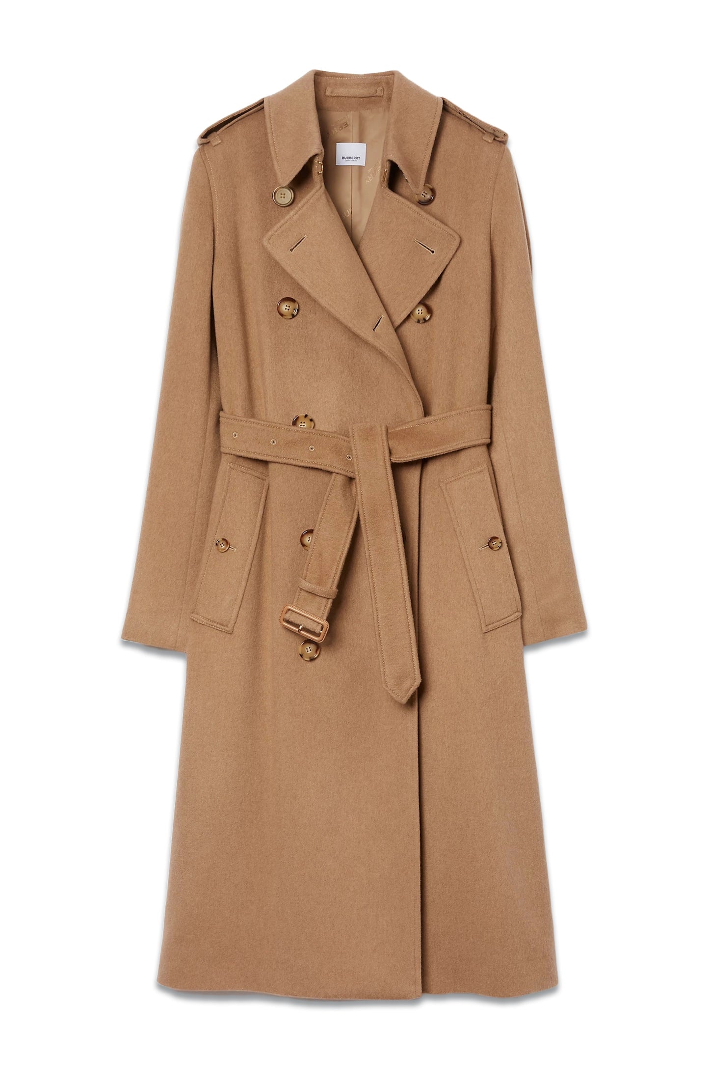 Long Cashmere Blend Kensington Trench Coat