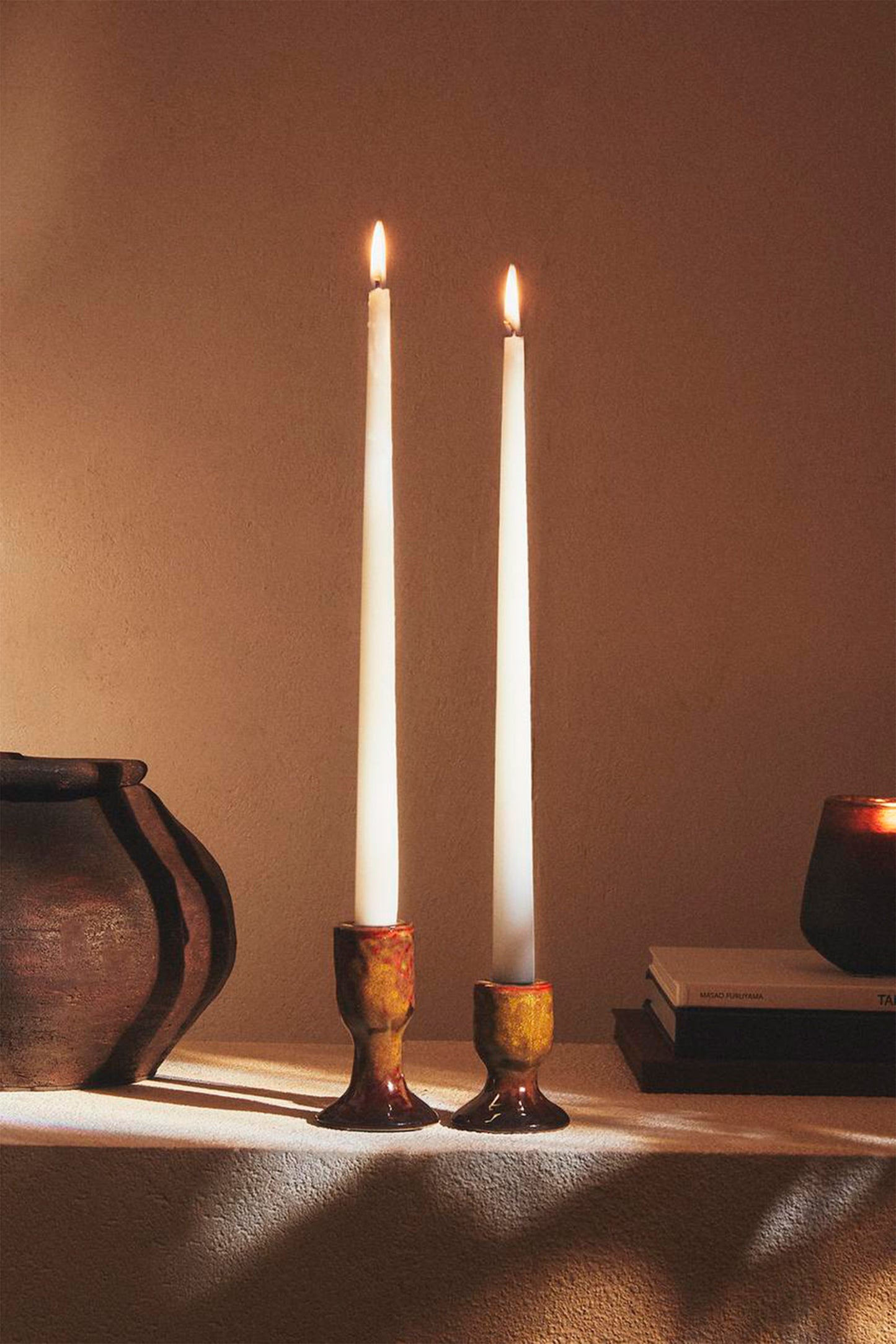 Long Decorative Candle (Pack of 2)