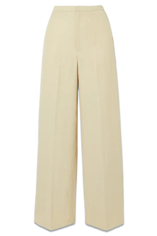 + NET SUSTAIN Aiwa Twill Wide-leg Pants