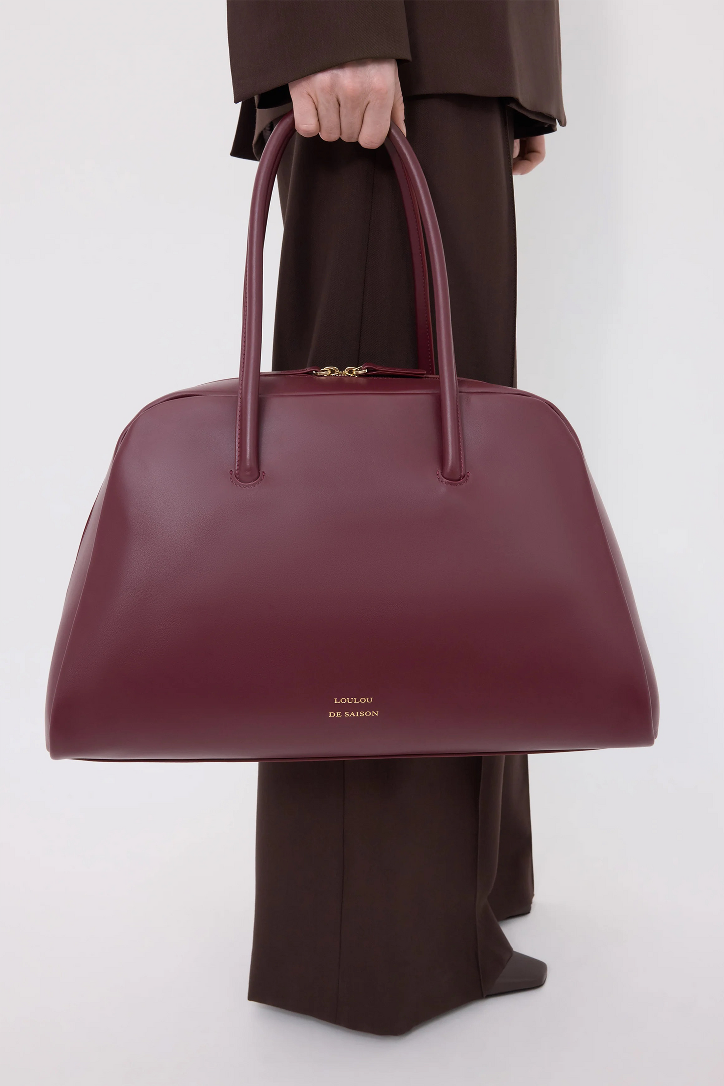 Buckley Leather Bowling Bag