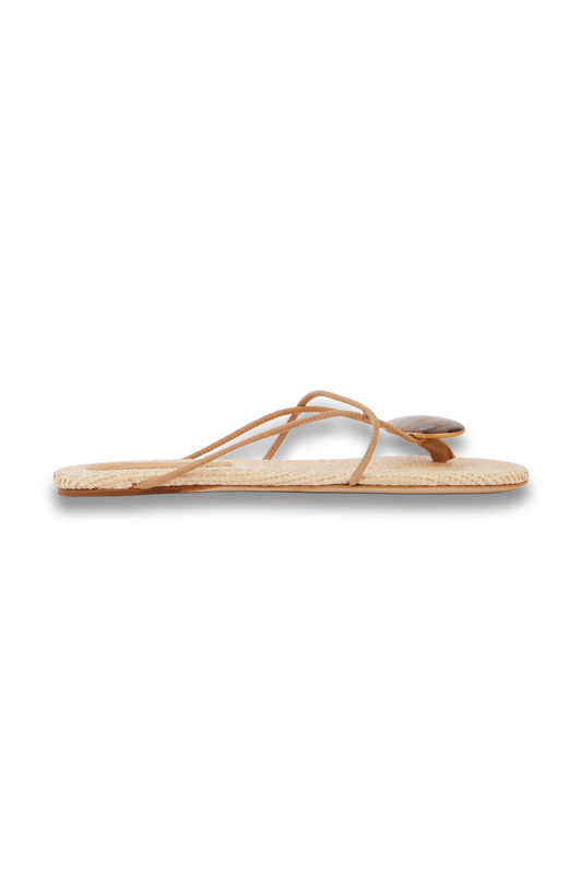 Doma Suede Thong Sandals